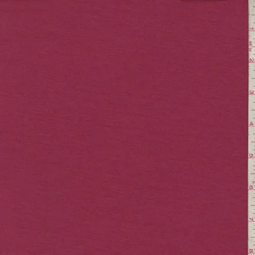 2 YD PC-Cranberry Double Knit Fabric