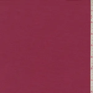 2 YD PC-Cranberry Double Knit Fabric