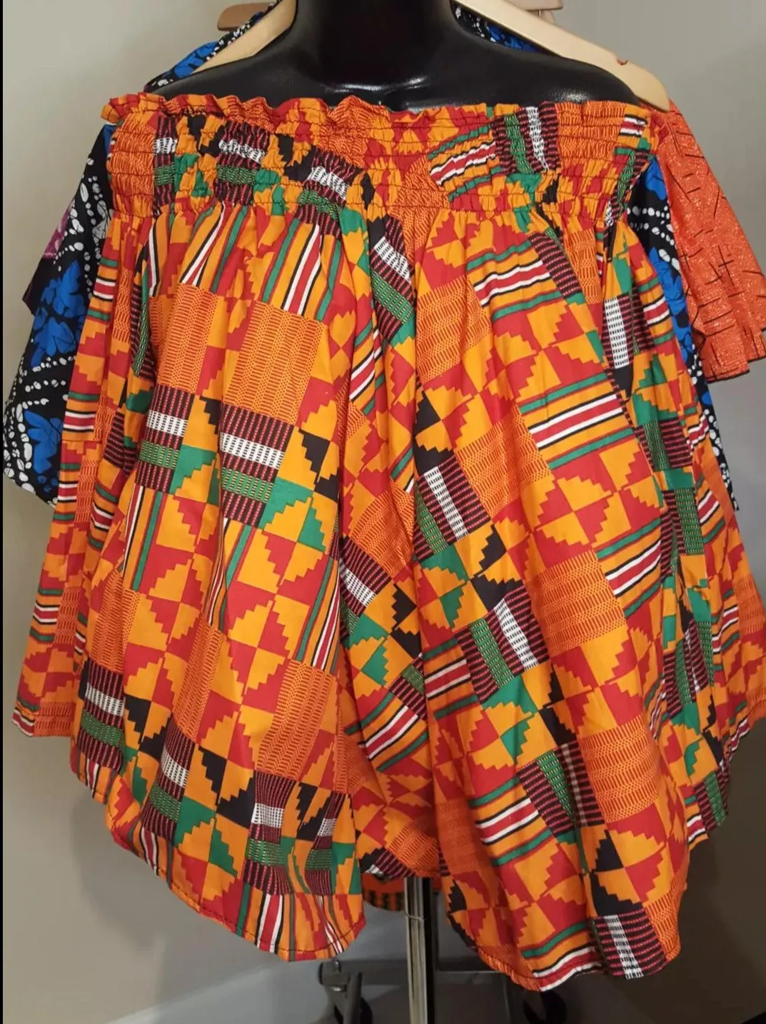 Batik Off-Shoulder Tops II