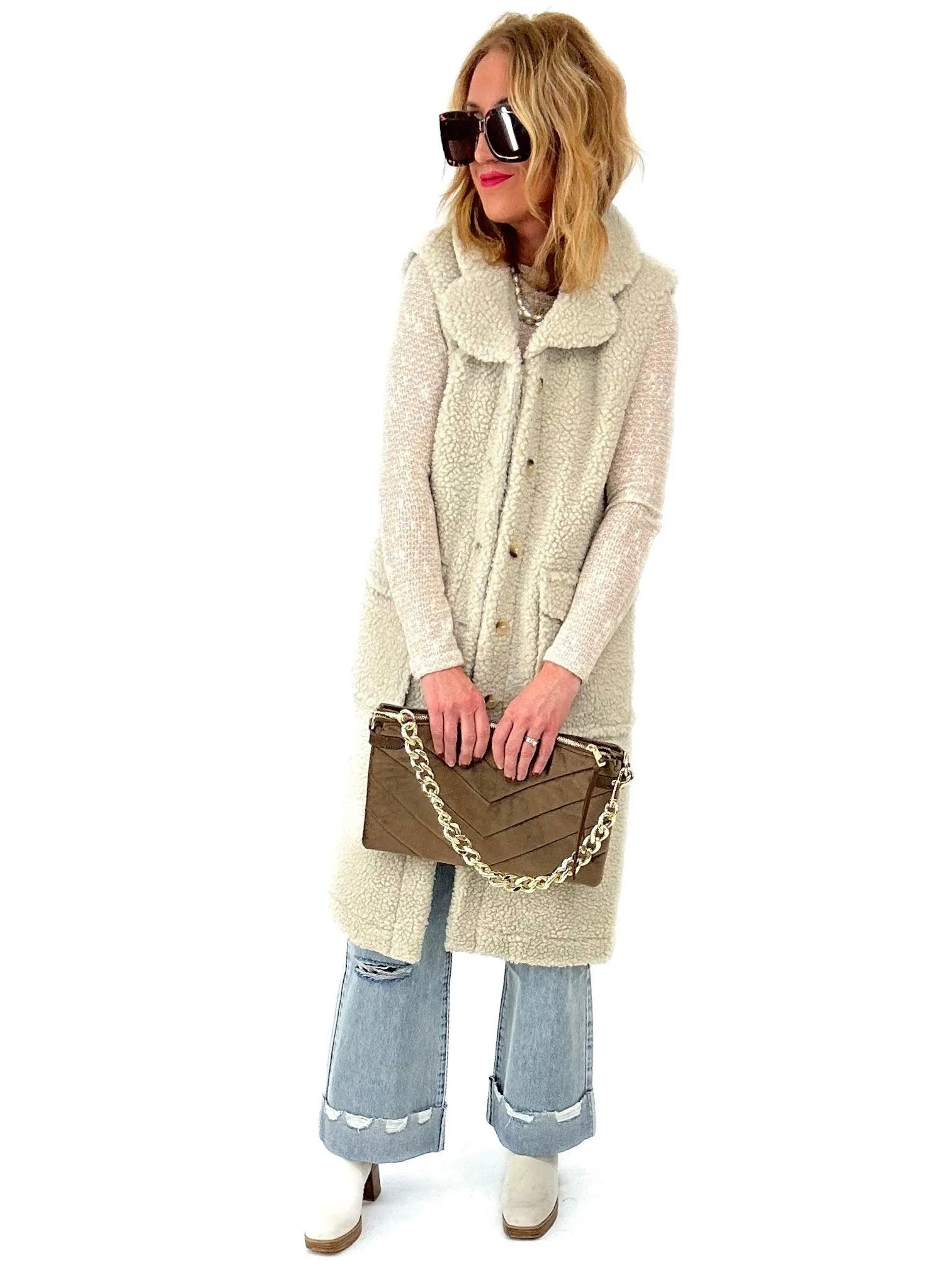 Before You Sherpa Vest
