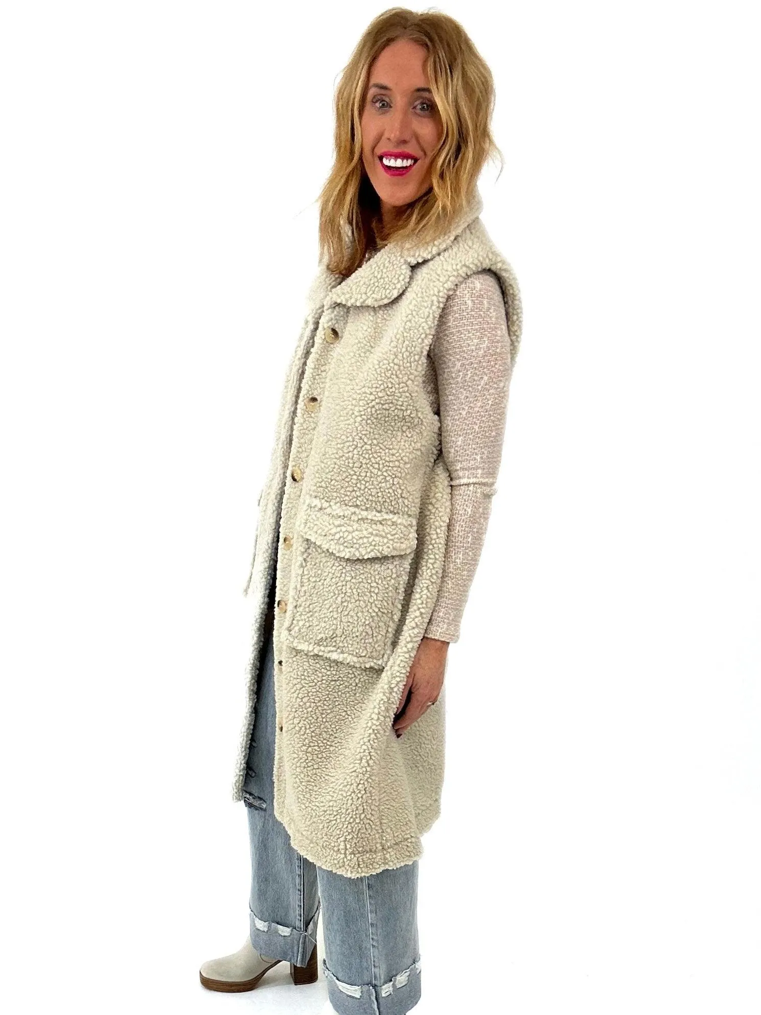 Before You Sherpa Vest
