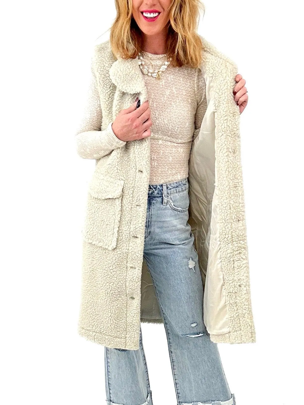 Before You Sherpa Vest