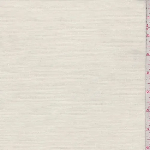 Buttercream Slubbed Sweater Knit Fabric