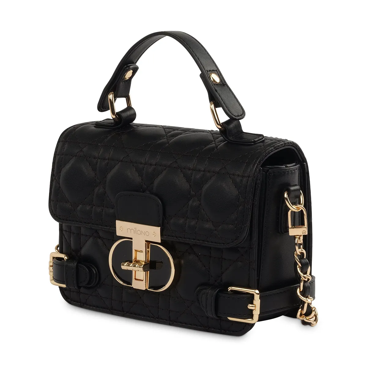 CLARISSA CROSSBODY- Black
