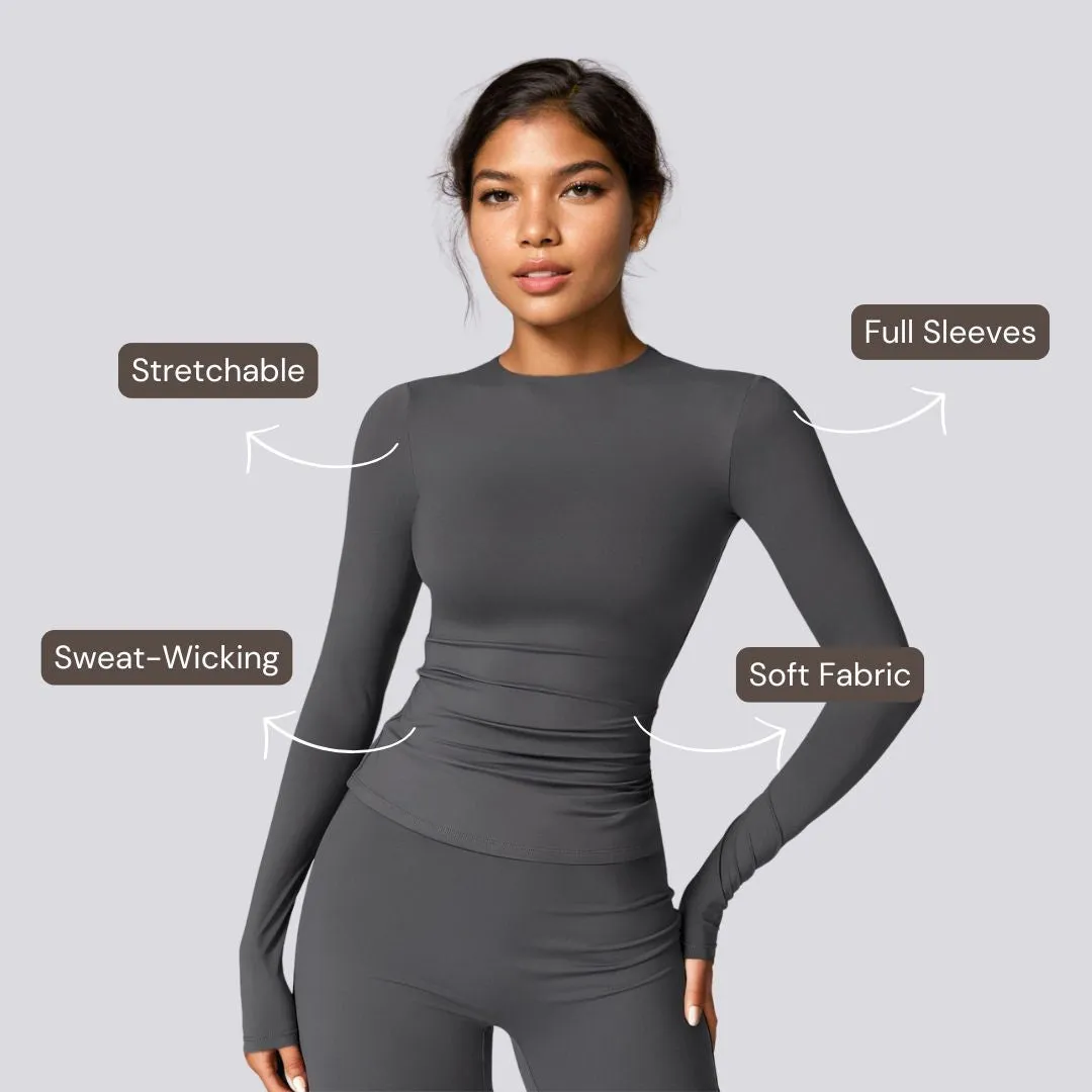 Classic Cover Top - Grey