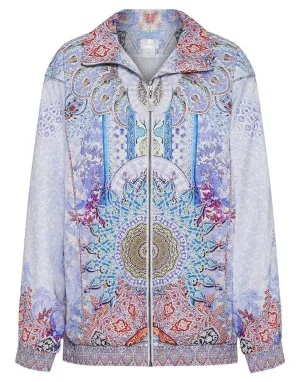 Concubine Realm Zip Front Windbreaker Jacket