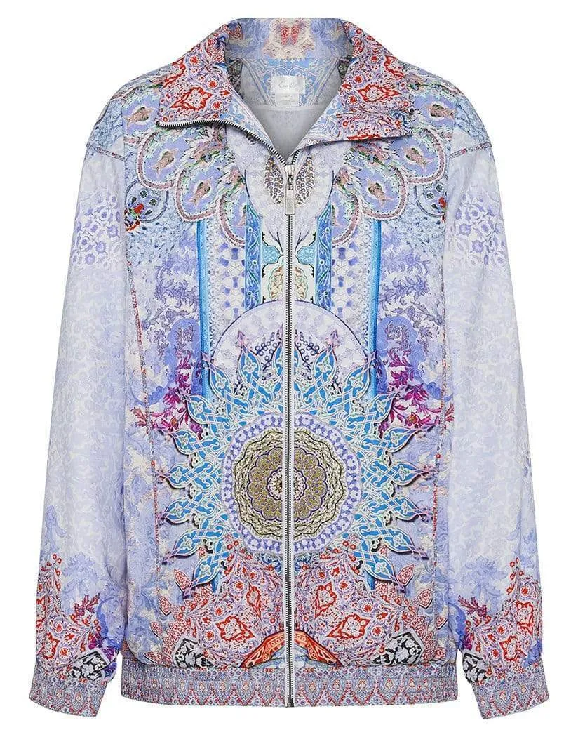 Concubine Realm Zip Front Windbreaker Jacket