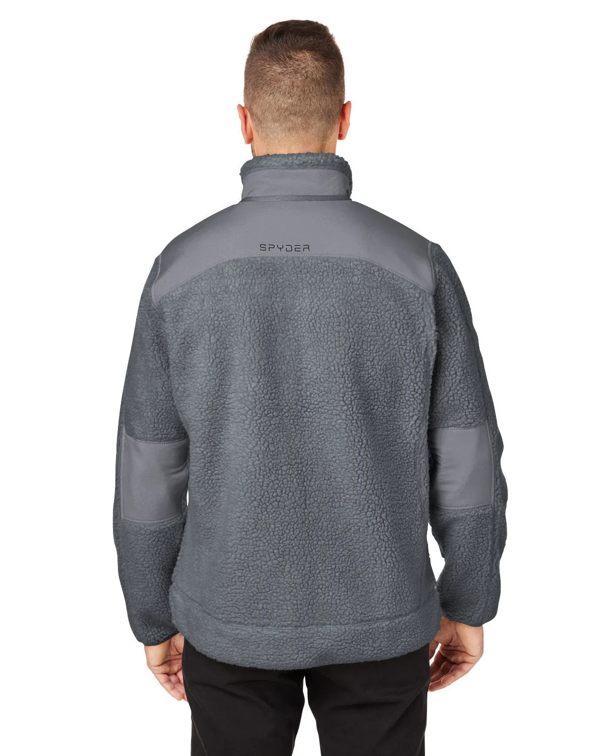 Custom Spyder Unisex Venture Sherpa Jackets, Polar
