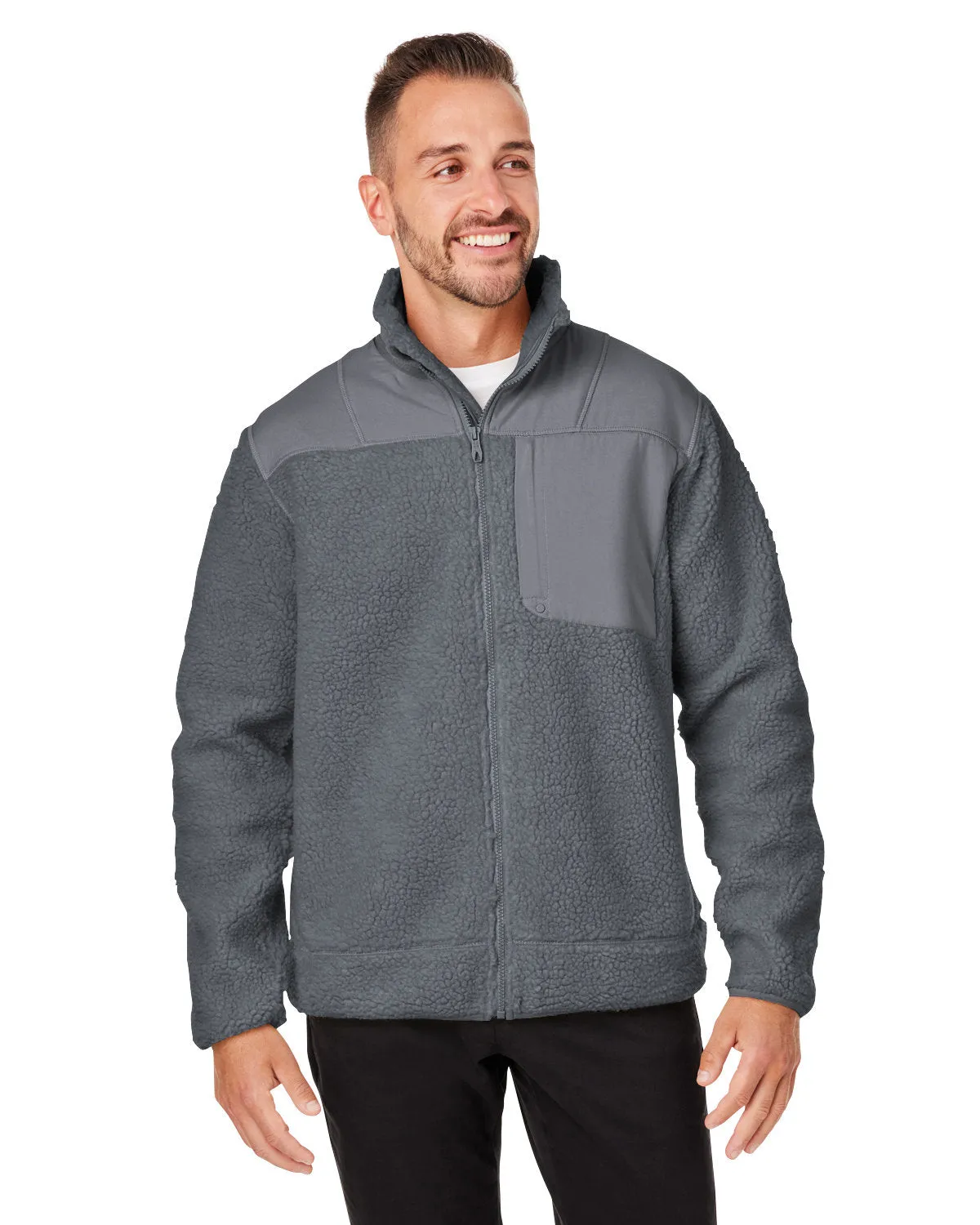 Custom Spyder Unisex Venture Sherpa Jackets, Polar