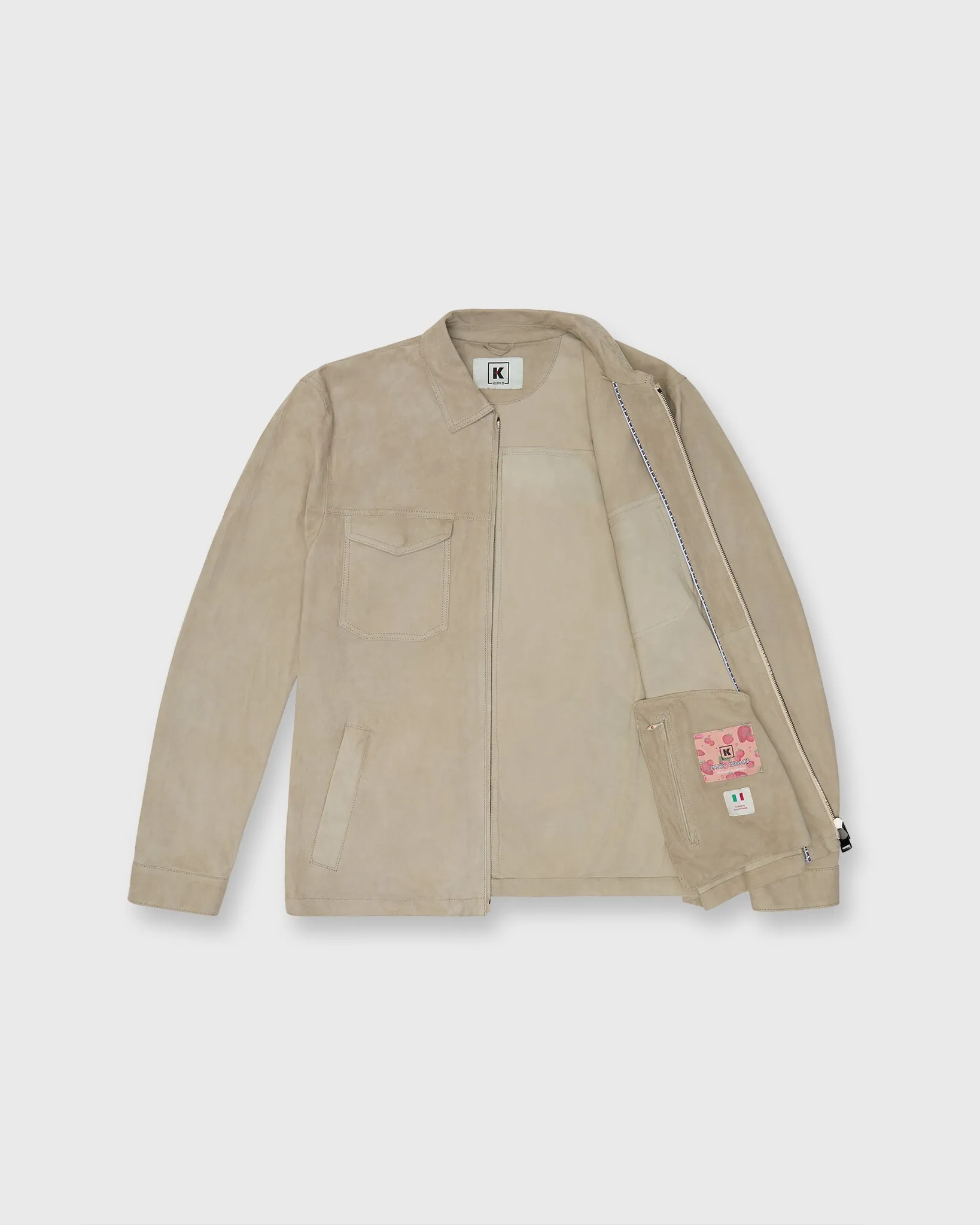 Elio Jacket in Stone