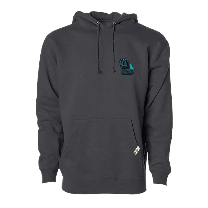 Georgia Turquoise Hoodie
