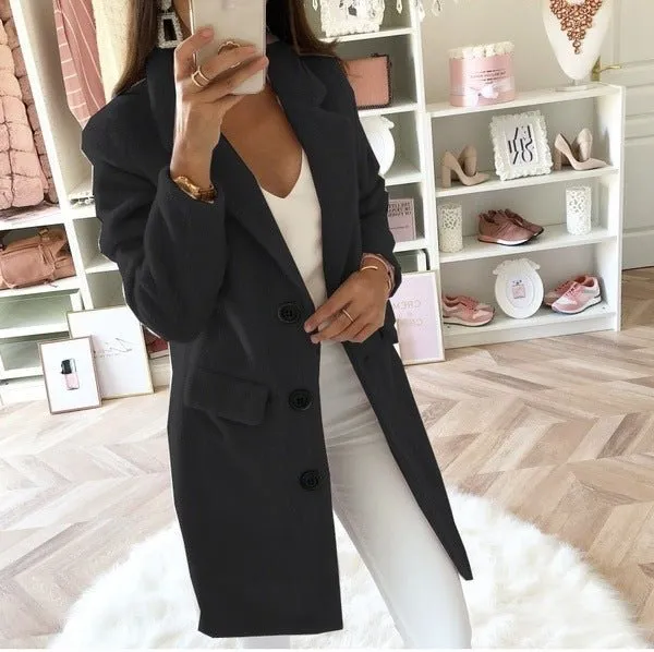 Ivyshape | Cozy Elegance Coat
