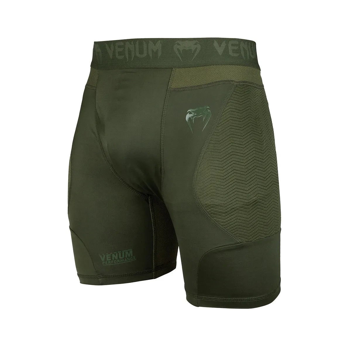 Kompressioshortsit - Venum - 'G-Fit' - Armyvihreä