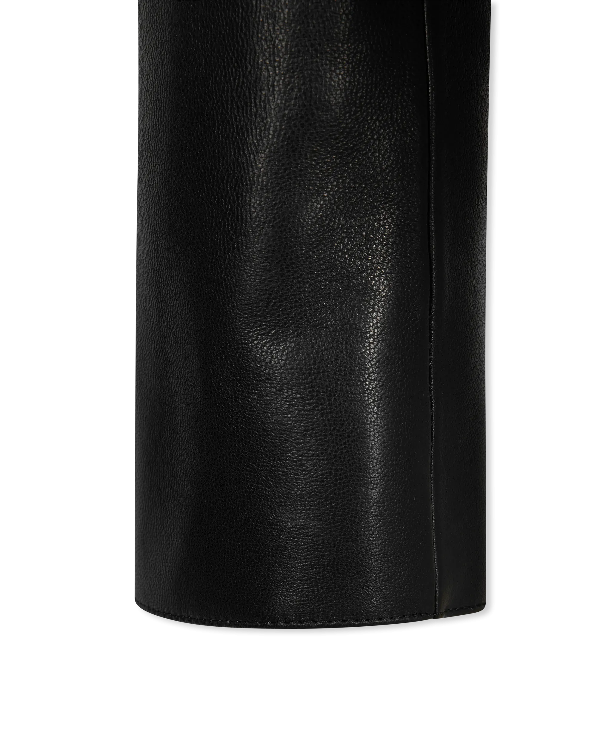 Lambskin Leather Peplum Jacket
