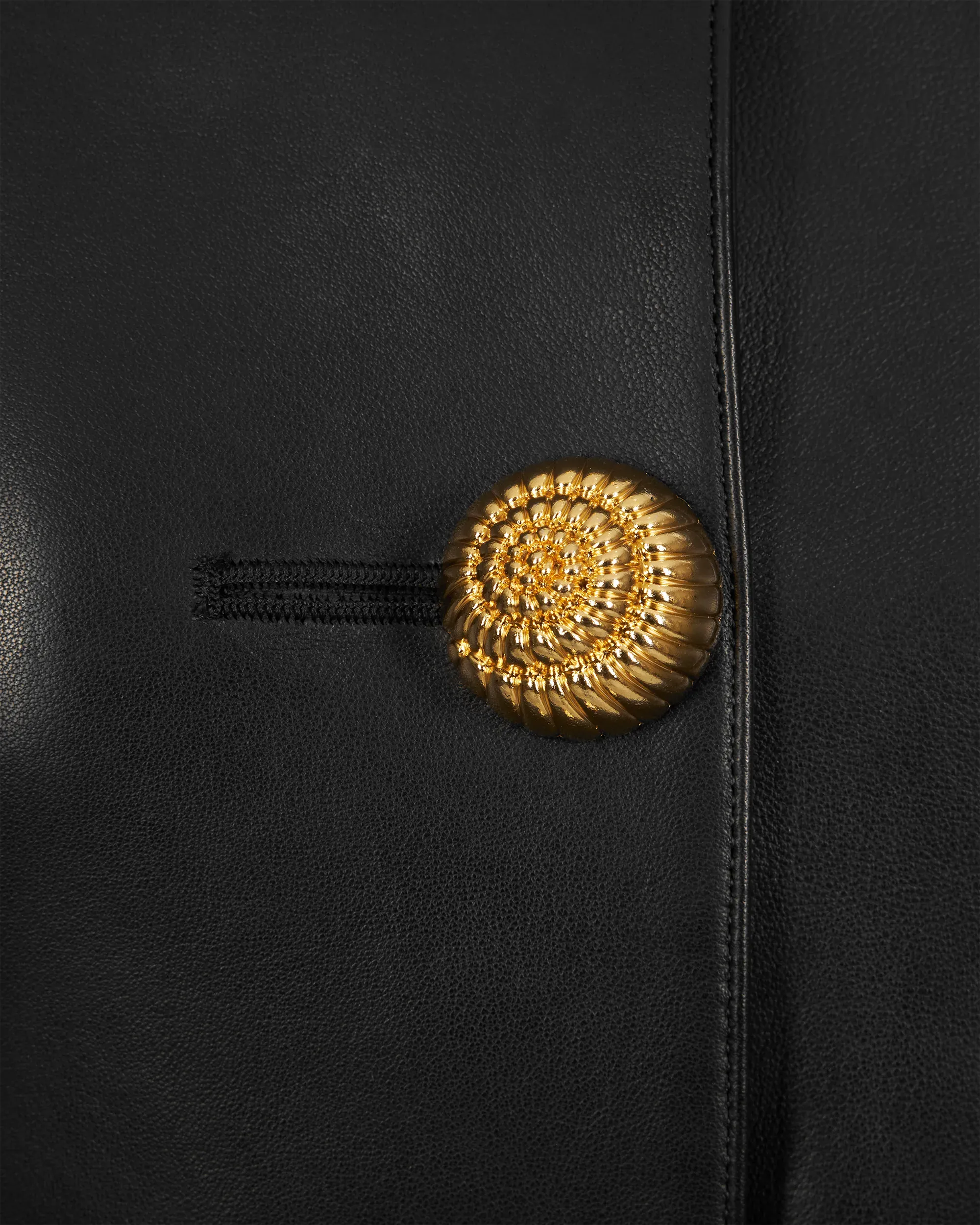 Lambskin Leather Peplum Jacket