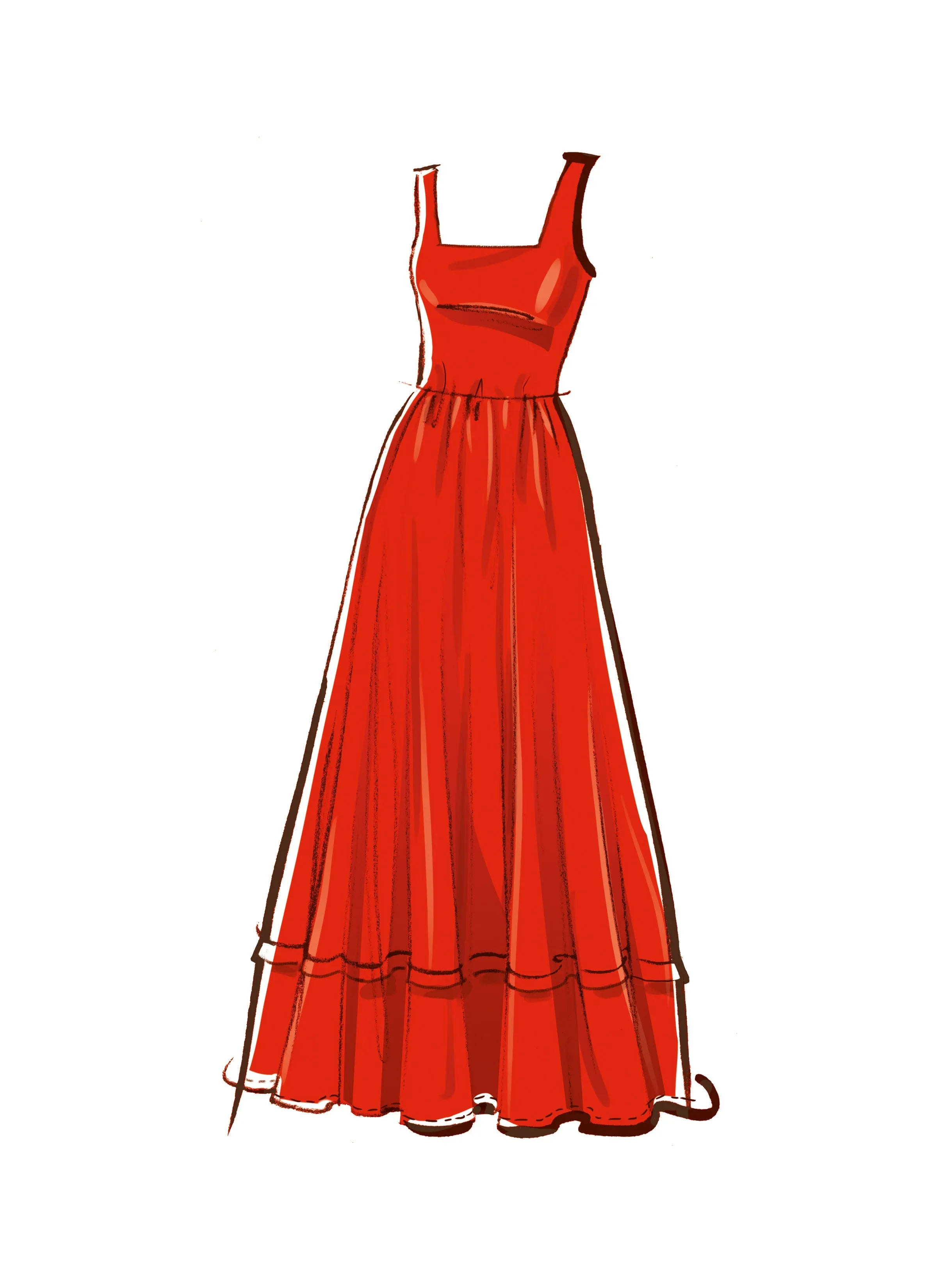 McCall's Sewing Pattern 8476 Misses' Dresses