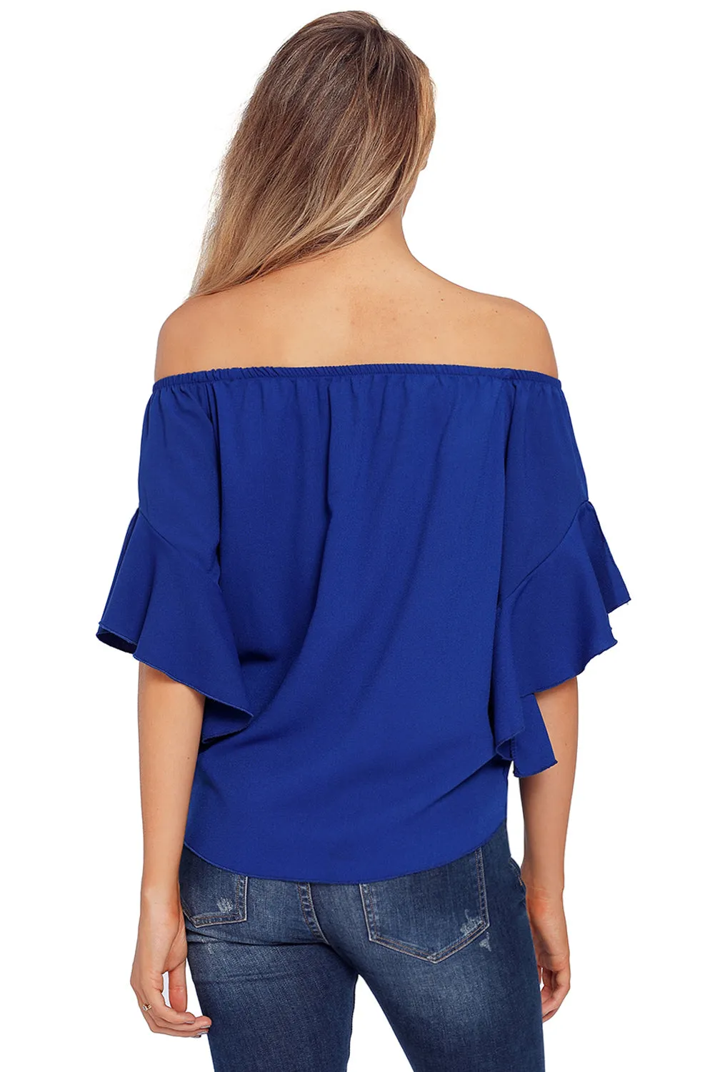 Off-the-shoulder Ruffle Tops for Women