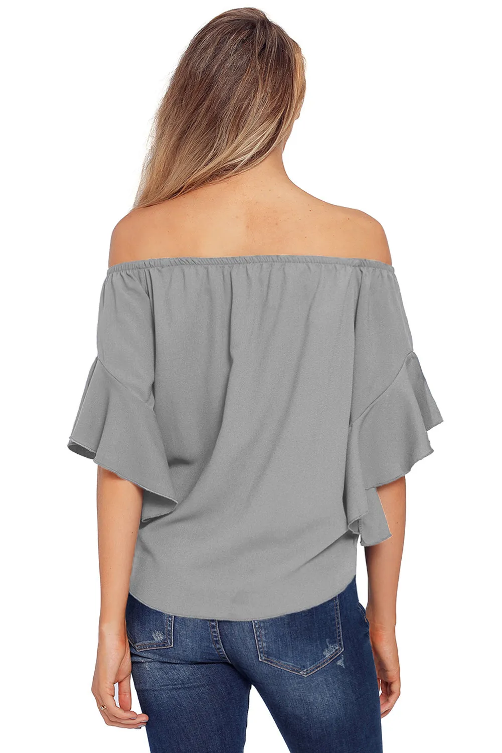 Off-the-shoulder Ruffle Tops for Women
