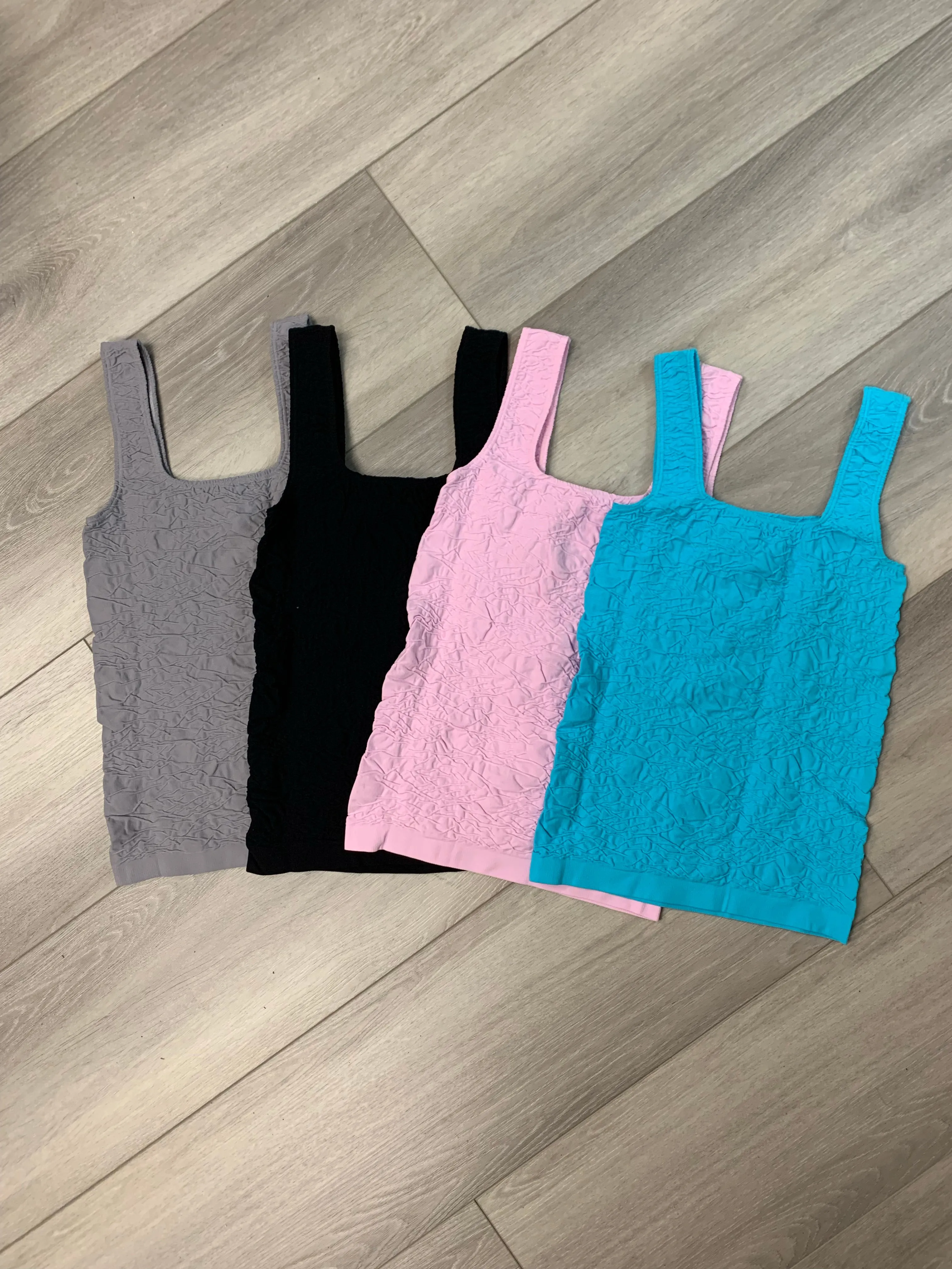 One Size Crinkle Tank
