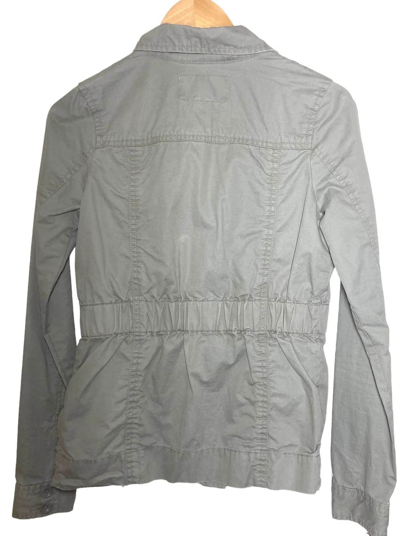 Soft Summer Pebble Gray Utility Jacket