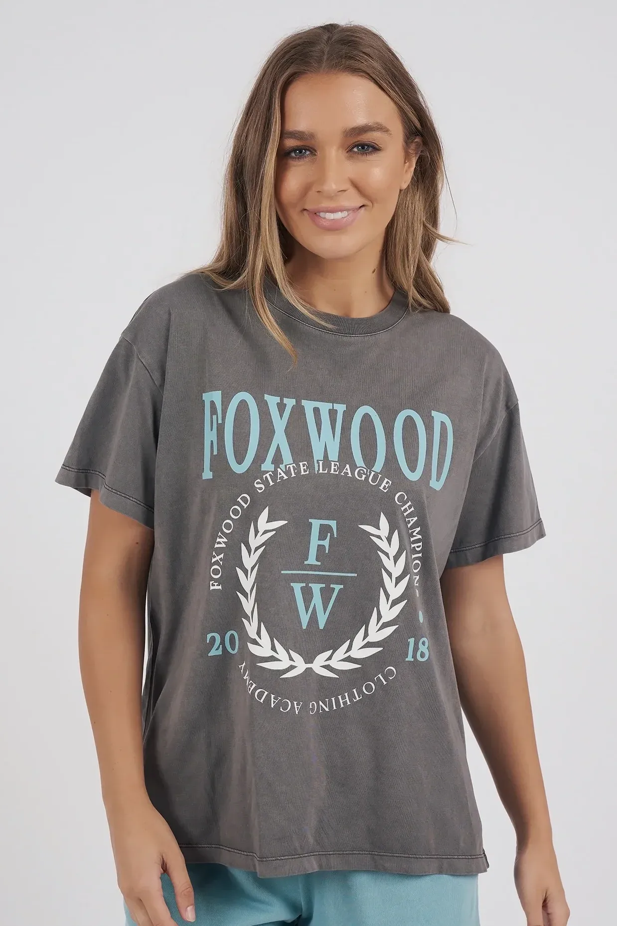 State League Tee in Iron