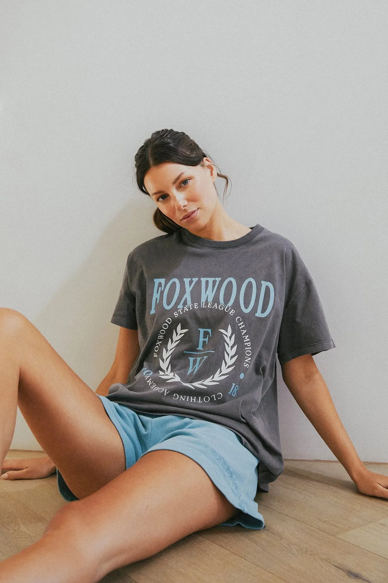 State League Tee in Iron