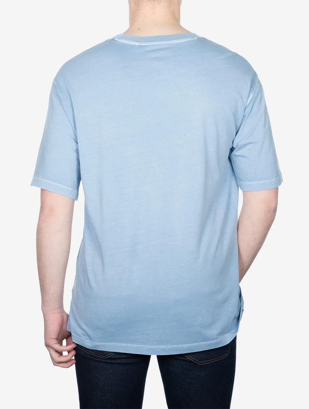 Sunfaded Short Sleeve T-Shirt Dove Blue
