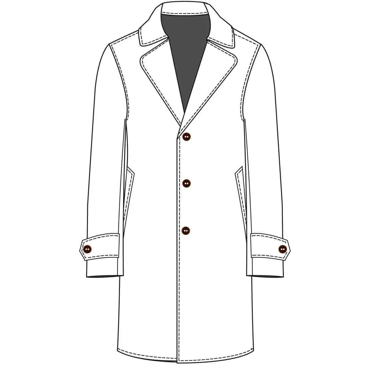 The Stately Overcoat | Lavender Sunshine