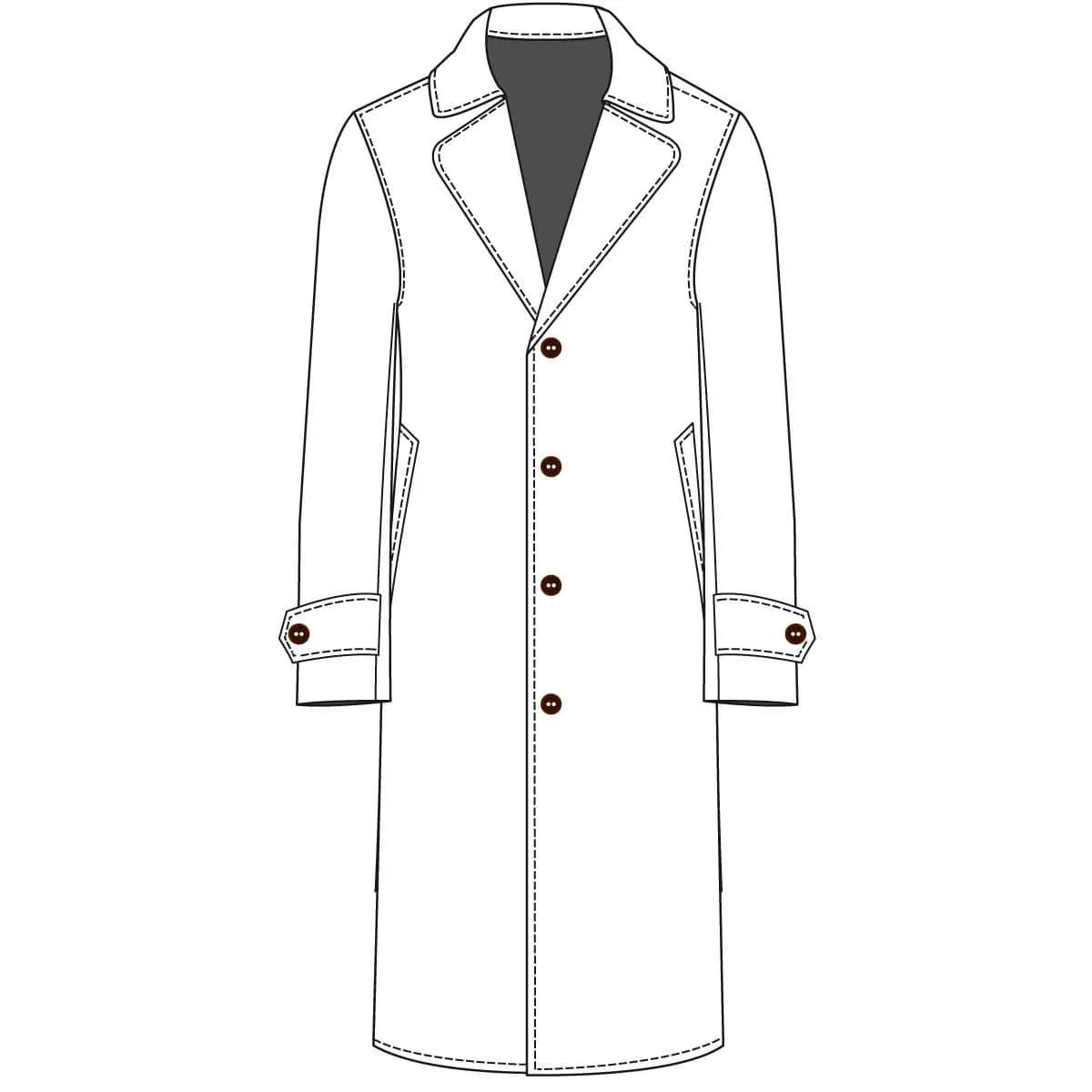 The Stately Overcoat | Lavender Sunshine