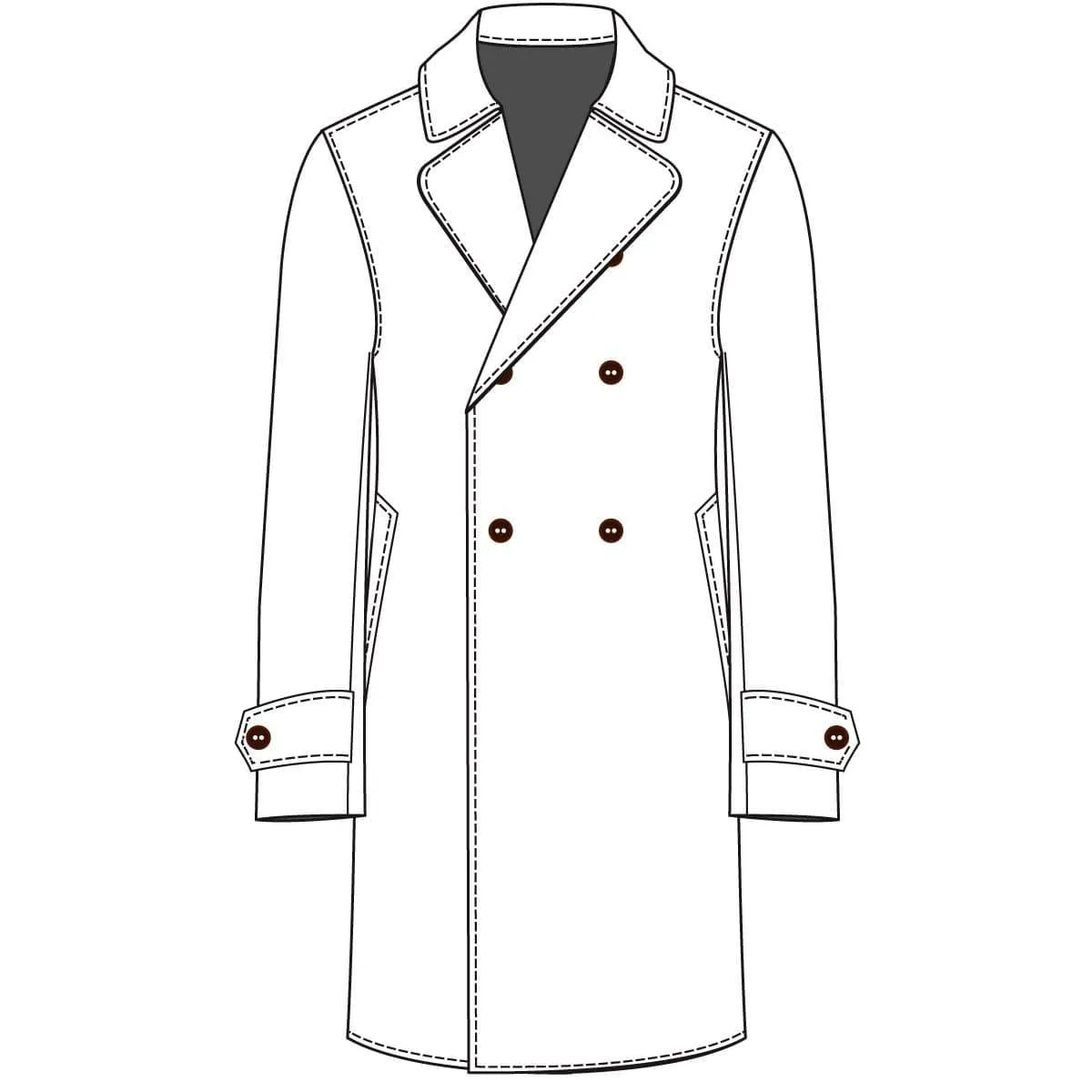 The Stately Overcoat | Lavender Sunshine