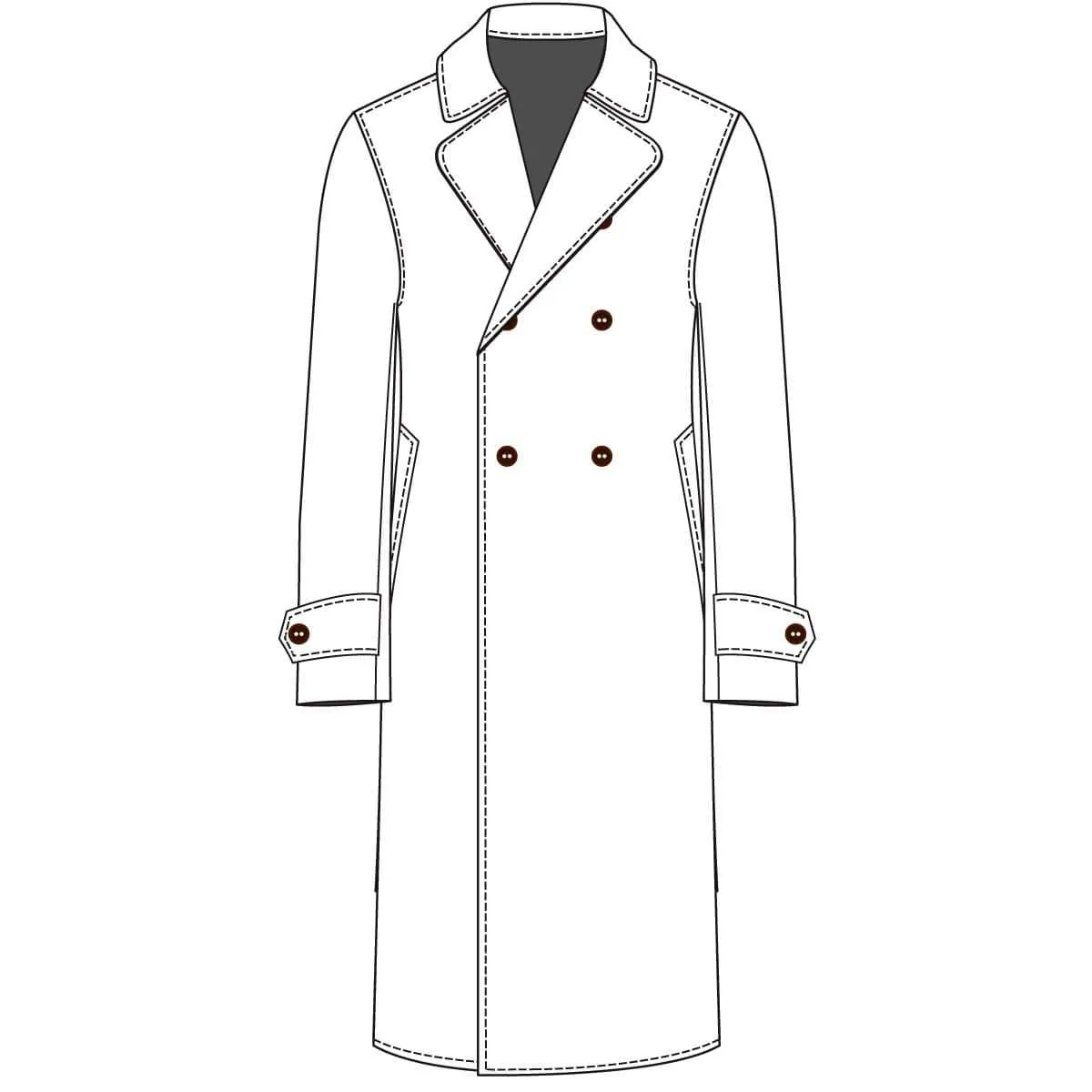 The Stately Overcoat | Lavender Sunshine