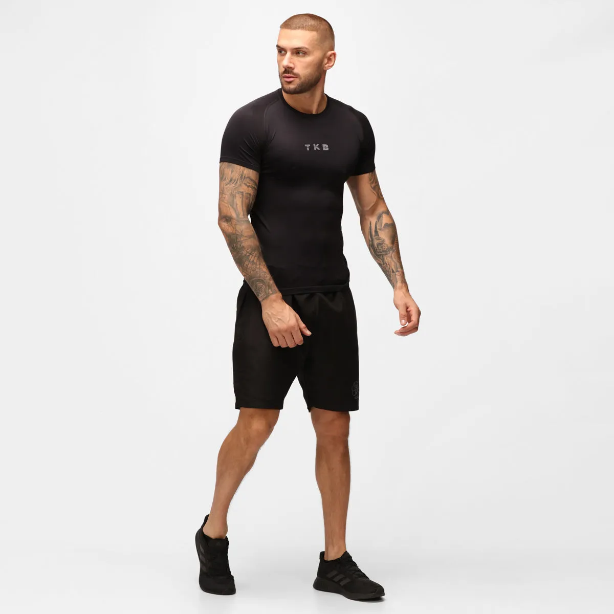 TKB Man Black Performance Seamless T-shirt