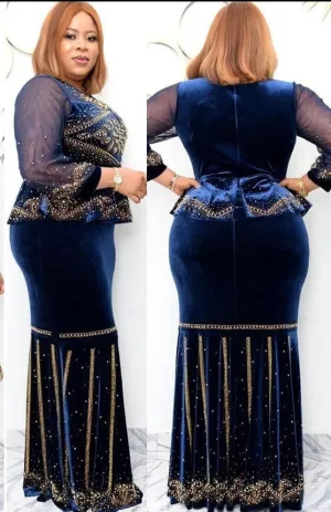 Velvet Long Maxi Dresses