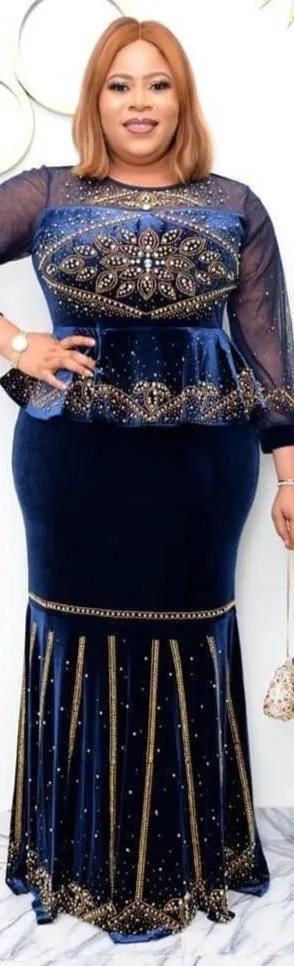 Velvet Long Maxi Dresses