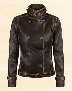 Vintage Vixen leather jacket