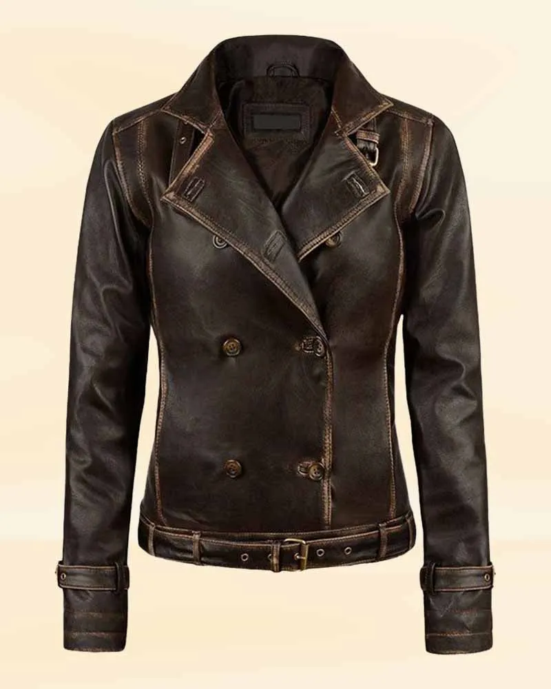 Vintage Vixen leather jacket