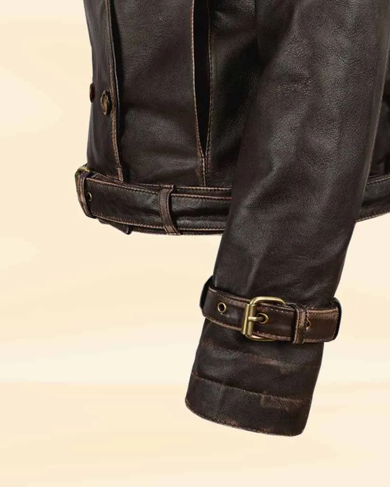 Vintage Vixen leather jacket