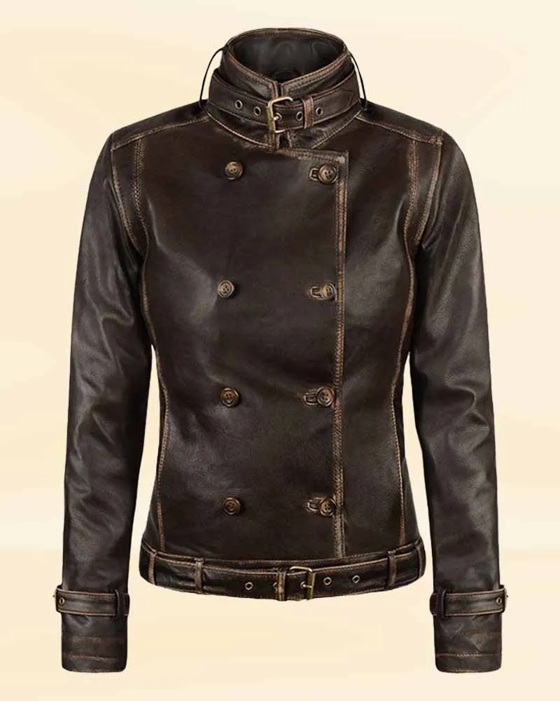 Vintage Vixen leather jacket
