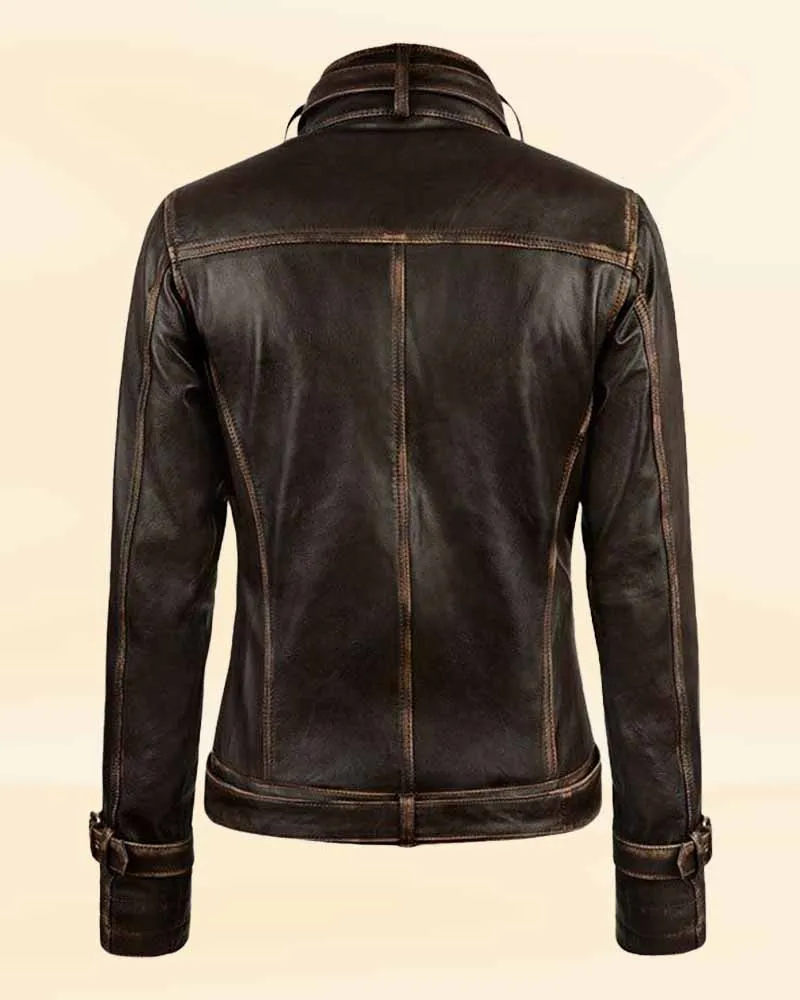 Vintage Vixen leather jacket