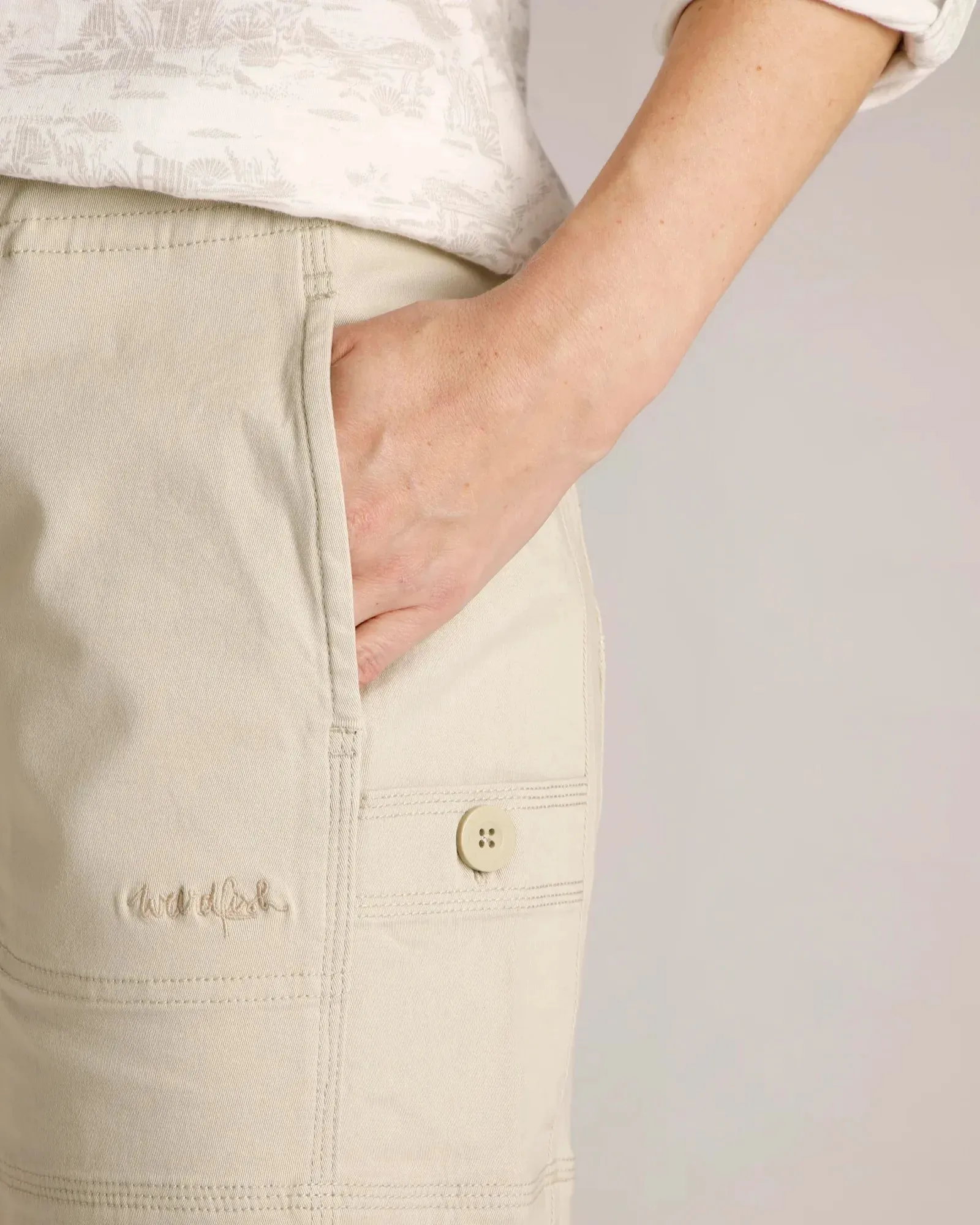 Willoughby Shorts - Stone
