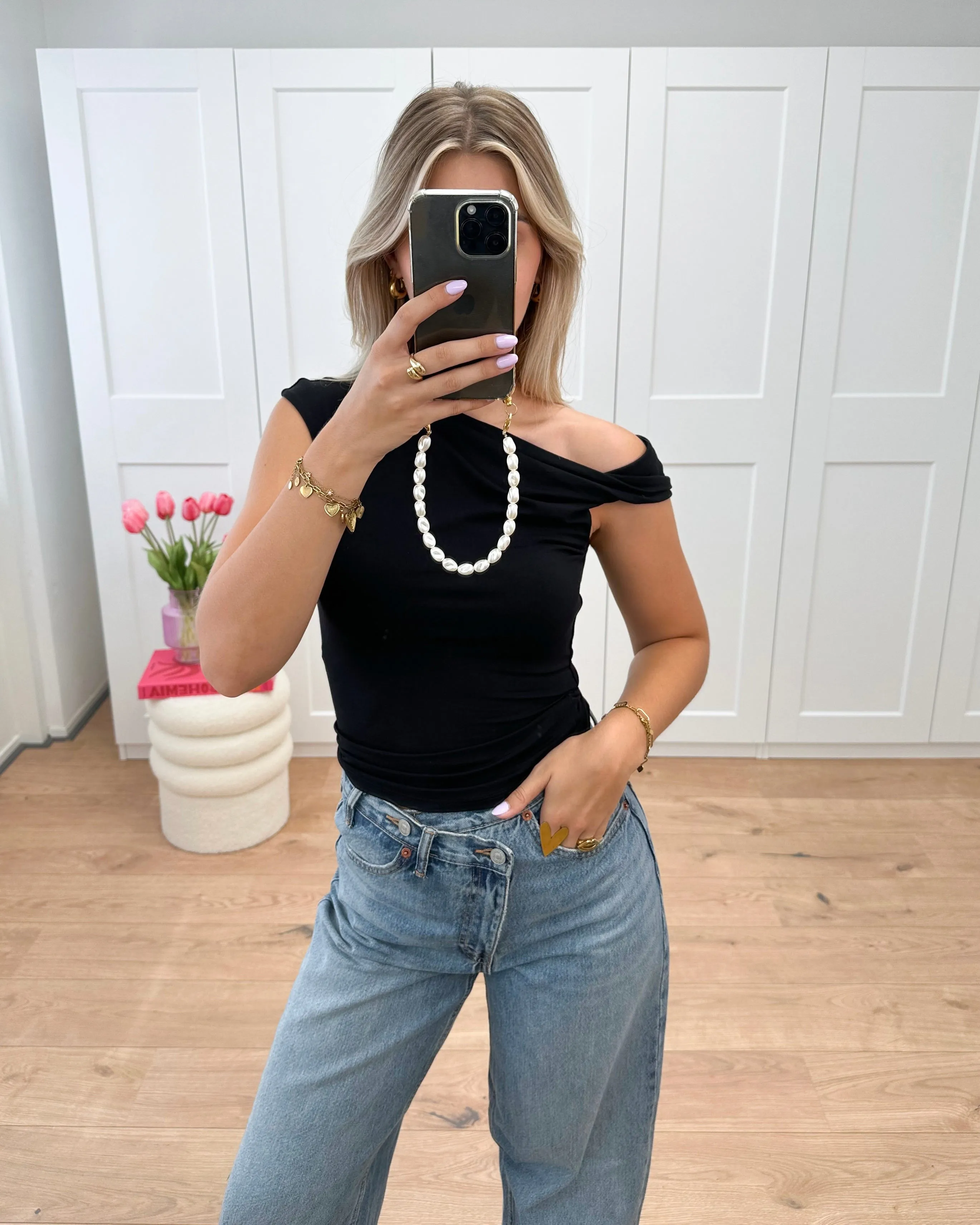 Yara Top Black